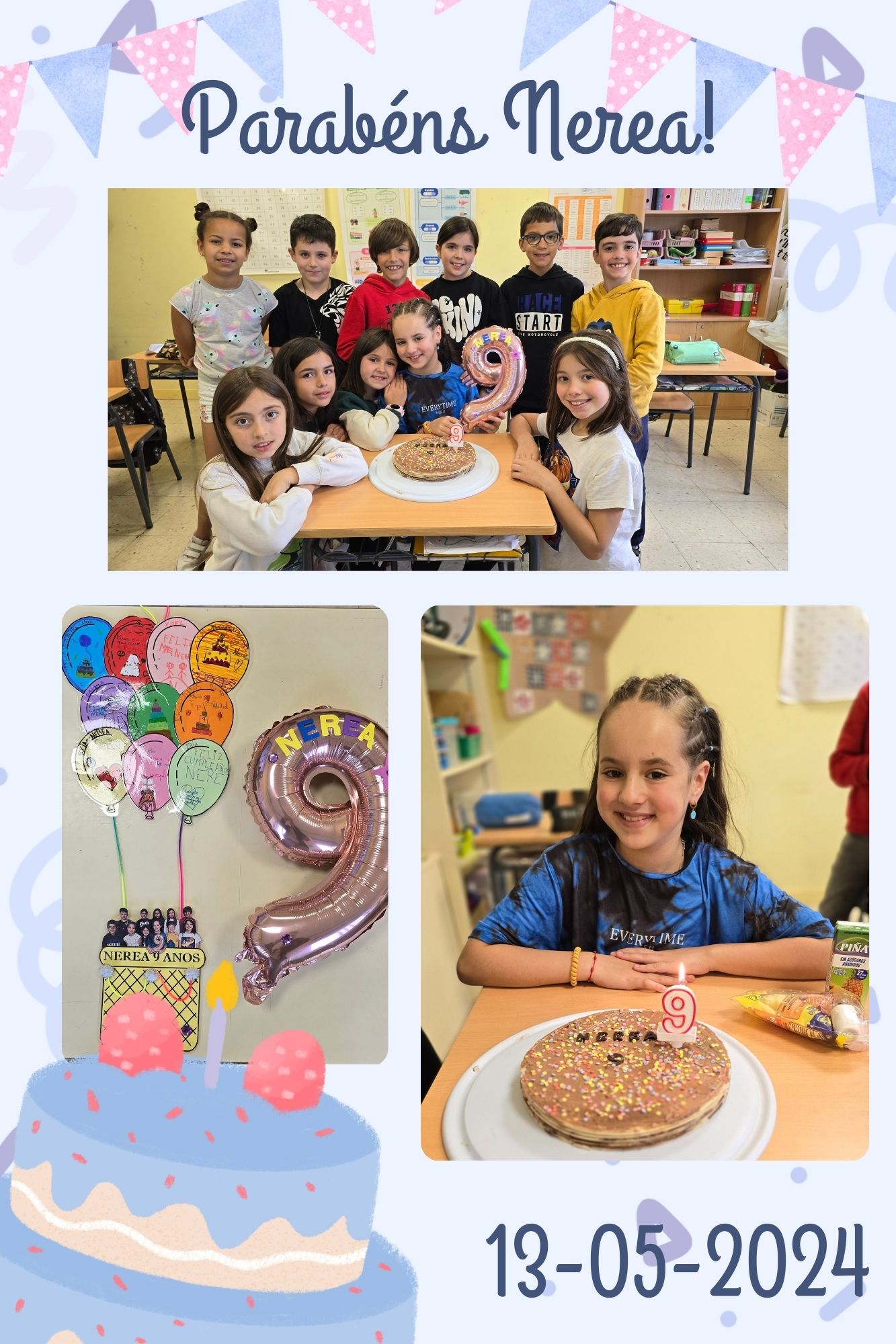 Parabéns Nerea