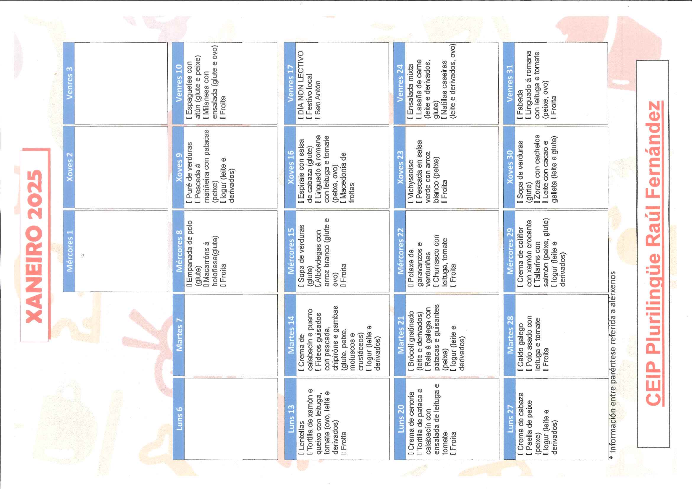 xaneiro 2025